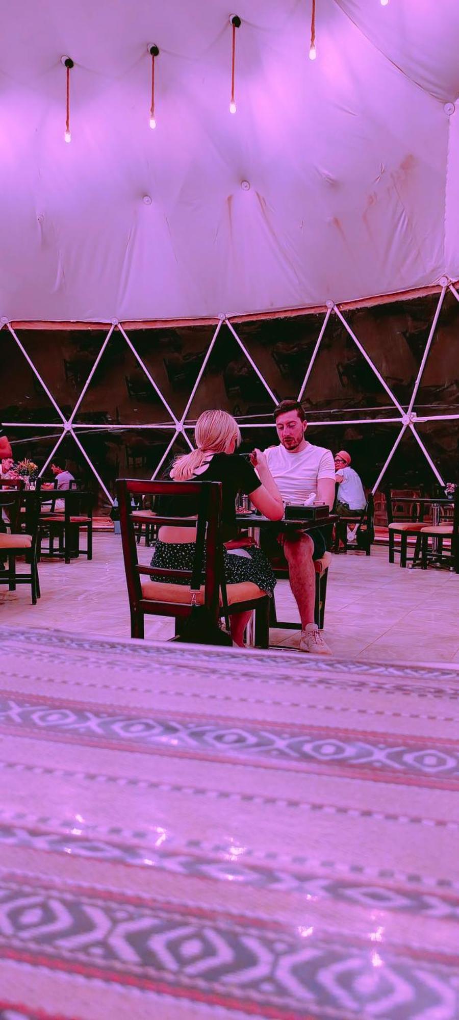 Titanic Camp Bed & Breakfast Wadi Rum Exterior photo